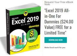 Gratis: eBook “Excel 2019 All-in-One For Dummies” im Wert von 22,50 Euro