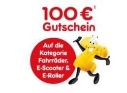 Netto Online: 100 Euro Rabatt auf Fahrräder, Scooter und E-Roller