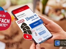 Rewe: Mit Staffelcoupon bis zu 15-fach Punkte erhalten