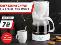 Druckerzubehoer: Einsteiger-Kaffeemaschine für 7,99 Euro