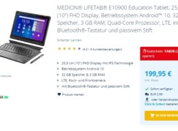 Medion: Sale mit Notebooks, Convertibles und Tablets