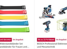 Amazon: Geräte von Bosch-Professional für eine Woche mit Rabatt