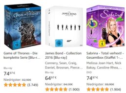 Amazon: Boxsets und “Special Editions” im Angebot