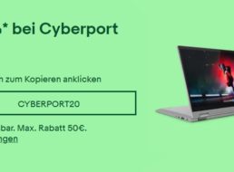 Cyberport: Refurb-Chromebooks mit Extra-Rabatt
