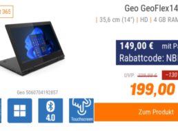 NBB: Convertible Geoflex 140 für 149 Euro via Paypal