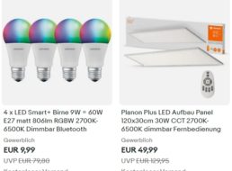 Ebay: LED-Leuchtmittel von Osram & Co. mit Rabatt