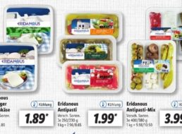 Lidl: Griechenland-Woche mit zahlreichen Spezialitäten