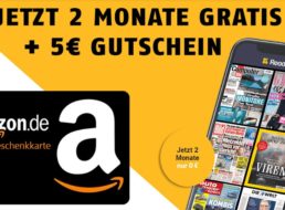 Wieder da: Zwei Monate Readly gratis plus Amazon-Gutschein