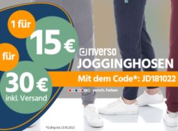 Jeans Direct: 2 Riverso-Jogginghosen für 30 Euro frei Haus