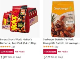 Amazon: “Chips und Snacks” von Seeberger & Co. mit Rabatt