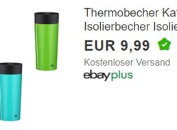 Ebay: Thermobecher Alfi Iso Mug+ für 9,99 Euro frei Haus