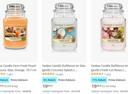 Yankee Candle: Duftkerzen bis Mitternacht mit Rabatt