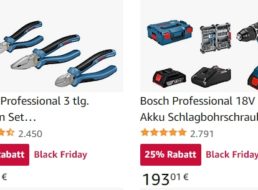 Bosch Professional: Rabattaktion nur noch bis Mitternacht