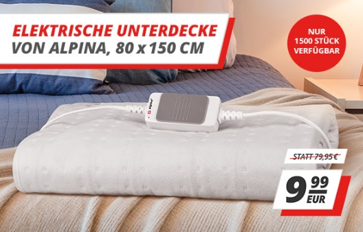 Druckerzubehoer.de: Elektrische Unterdecke für 9,99 Euro
