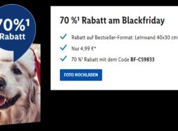 Lidl: Foto auf Leinwand für 4,99 statt 16,99 Euro