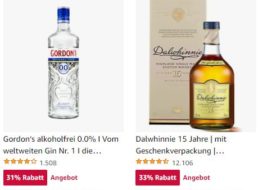 Amazon: Alkoholische Getränke mit Rabatt