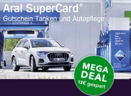 Groupon: Aral-SuperCard mit 8 Prozent Rabatt