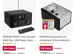 Medion: Sale bei Amazon mit Technik ab 19,99 Euro