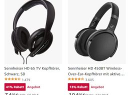 Amazon: TV-Kopfhörer “Sennheiser HD 65” für 34,99 Euro