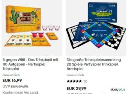 Ebay: “Spiele für die Silvesterparty” ab 16,99 Euro