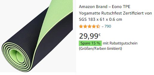 Test: Amazons Yogamatte ist "gut", andere haben Schadstoffe