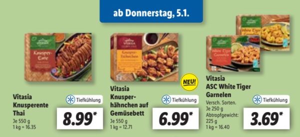 Lidl AsiaSpezial mit Spezialitäten ab 49 Cent Discountfan.de
