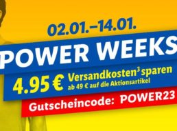 Lidl: Fitness-Artikel mit Gratis-Versand ab 49 Euro Warenwert