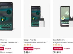 Amazon: Google Pixel 6a ab 329,72 Euro