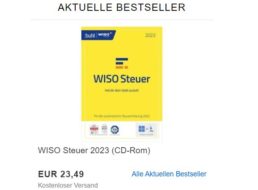 Ebay: “Wiso Steuer 2023” für 23,49 Euro frei Haus