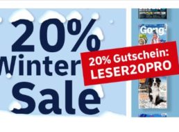 Leserservice: Zeitschriftenabos mit 20 Prozent Rabatt und Prämien