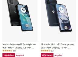 Amazon: Motorola-Handys für eine Woche mit Rabatt