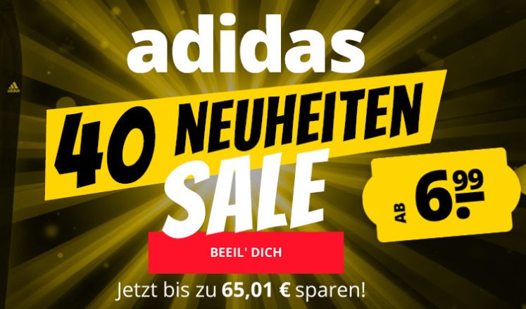 Adidas: Sale bei Sportspar mit Schnäppchen ab 4,99 Euro