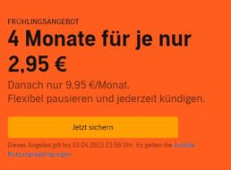 Audible: 4 Monate Hörbuch-Abo für je 2,95 Euro
