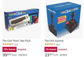 Amazon: Retro-Games inklusive "C64 Maxi" mit Rabatt