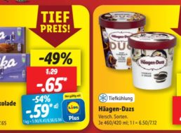 Lidl: Marken-Lebensmittel mit Rabatt