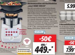 Lidl: Monsieur Cuisine SKMS 1200 A1 für 449 statt 499 Euro