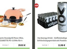 Dealclub: Pizzaofen Emerio Pizzarette für 59,95 Euro