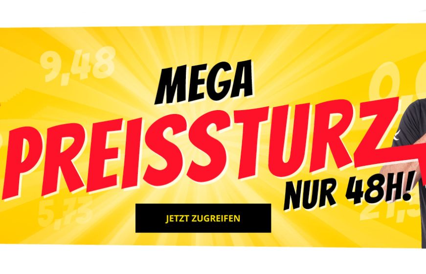 Sportspar: Preissturz mit über 100 Markenartikeln