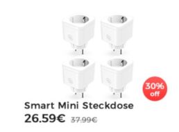 Refoss: Viererpack smarte Steckdosen zum Stückpreis von 6,65 Euro