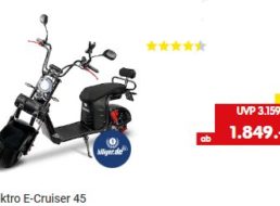 Netto Online: Rolektro E-Cruiser 45 für 1849 Euro