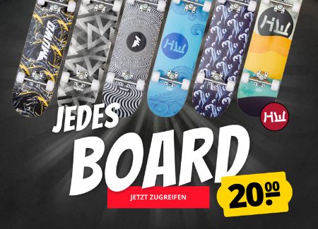 Sportspar: Skateboards für je 20 Euro