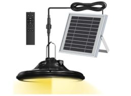 Amazon: Solar-Hängelampe mit IP66 für 27,99 Euro