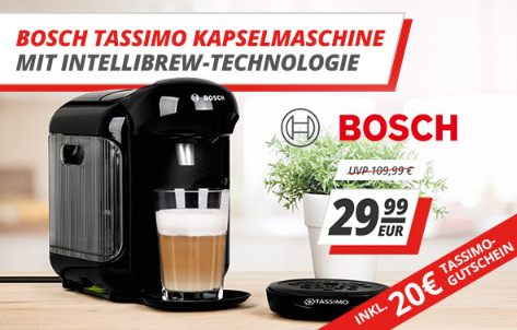 Druckerzubehoer: Bosch Tassimo Vivy 2 für 29,99 Euro