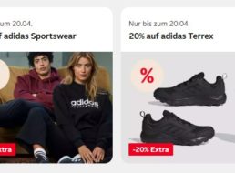 Otto: Adidas-Sale mit 20 Prozent Rabatt