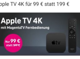 Mein Magenta: “Apple TV 4K” für 99 Euro