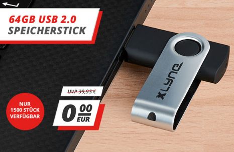 Gratis: USB-Stick bei Druckerzubehoer Bestellung geschenkt - Discountfan.de