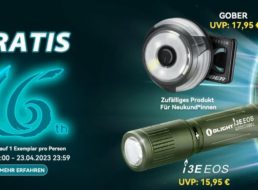 Olight: Sale mit Gratis-Produkten und bis zu 40 Prozent Rabatt