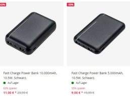 Vivanco: Powerbanks für kurze Zeit mit Rabatt