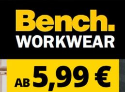 Sportspar: Arbeitsbekleidung von Bench ab 5,99 Euro