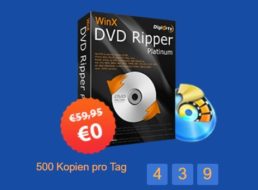 Gratis: WinX DVD Ripper Platinum jetzt zum Nulltarif
